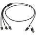 Versatile 5-in-1 Ladekabel aus recyceltem Aluminium