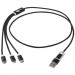  Versatile 5-in-1 Ladekabel aus recyceltem Aluminium