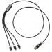  Versatile 5-in-1 Ladekabel aus recyceltem Aluminium