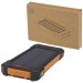  Altair 10 W 5000 mAh robuste Solar Powerbank aus recyceltem Kunststoff mit integrierter Taschenlampe