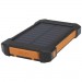  Altair 10 W 5000 mAh robuste Solar Powerbank aus recyceltem Kunststoff mit integrierter Taschenlampe