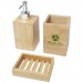  Hedon 3-teiliges Bambus Badezimmer-Set