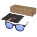  Hiru verspiegelte polarisierte Sonnenbrille aus rPET/Holz in Geschenkbox