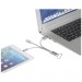 Metal 3-in-1 Ladekabel mit Schlüsselanhänger