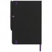  Noir Edge A5 Notizbuch mit farbigem Rand