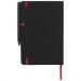  Noir Edge A5 Notizbuch mit farbigem Rand