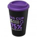 Doppelwandiger Isolierbecher aus  recyceltem Kunststoff mit drehbarem Deckel.  Der komplette Becher inkl. Deckel besteht zu 75%  Americano® Eco 350 ml recycelter Becher