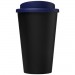 Doppelwandiger Isolierbecher aus  recyceltem Kunststoff mit drehbarem Deckel.  Der komplette Becher inkl. Deckel besteht zu 75%  Americano® Eco 350 ml recycelter Becher