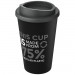 Doppelwandiger Isolierbecher aus  recyceltem Kunststoff mit drehbarem Deckel.  Der komplette Becher inkl. Deckel besteht zu 75%  Americano® Eco 350 ml recycelter Becher