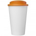 Doppelwandiger Isolierbecher aus  recyceltem Kunststoff mit drehbarem Deckel.  Der komplette Becher inkl. Deckel besteht zu 75%  Americano® Eco 350 ml recycelter Becher