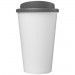 Doppelwandiger Isolierbecher aus  recyceltem Kunststoff mit drehbarem Deckel.  Der komplette Becher inkl. Deckel besteht zu 75%  Americano® Eco 350 ml recycelter Becher