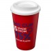 Doppelwandiger Isolierbecher aus  recyceltem Kunststoff mit drehbarem Deckel.  Der komplette Becher inkl. Deckel besteht zu 75%  Americano® Eco 350 ml recycelter Becher