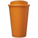 Doppelwandiger Isolierbecher aus  recyceltem Kunststoff mit drehbarem Deckel.  Der komplette Becher inkl. Deckel besteht zu 75%  Americano® Eco 350 ml recycelter Becher