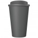 Doppelwandiger Isolierbecher aus  recyceltem Kunststoff mit drehbarem Deckel.  Der komplette Becher inkl. Deckel besteht zu 75%  Americano® Eco 350 ml recycelter Becher