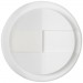 Doppelwandiger Isolierbecher aus  recyceltem Kunststoff mit drehbarem, auslaufsicherem Deckel. Der komplette Becher inkl. Deckel Americano® Eco 350 ml recycelter Becher mit auslaufsicherem Deckel