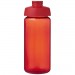 Einwandige Sportflasche aus strapazierfähigem, BPA-freiem Tritan™-Material. Verfügt über einen auslaufsicheren Deckel zum K H2O Active® Octave Tritan™ 600-ml-Sportflasche mit Klappdeckel