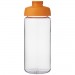 Einwandige Sportflasche aus strapazierfähigem, BPA-freiem Tritan™-Material. Verfügt über einen auslaufsicheren Deckel zum K H2O Active® Octave Tritan™ 600-ml-Sportflasche mit Klappdeckel