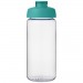 Einwandige Sportflasche aus strapazierfähigem, BPA-freiem Tritan™-Material. Verfügt über einen auslaufsicheren Deckel zum K H2O Active® Octave Tritan™ 600-ml-Sportflasche mit Klappdeckel