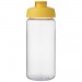 Einwandige Sportflasche aus strapazierfähigem, BPA-freiem Tritan™-Material. Verfügt über einen auslaufsicheren Deckel zum K H2O Active® Octave Tritan™ 600-ml-Sportflasche mit Klappdeckel