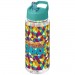 Einwandige Sportflasche aus strapazierfähigem, BPA-freiem Tritan™-Material. Verfügt über einen auslaufsicheren Deckel mit k H2O Active® Octave Tritan™ 600 ml Sportflasche mit Ausgussdeckel