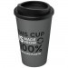 Eine großartige Lösung auf der Suche nach nachhaltigem Trinkgeschirr! Dieser doppelwandige Isolierbecher besteht aus 100 % rec Americano® recycelter isolierter 350 ml Becher