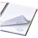  Wiro A4 Notizblock mit Hardcover und Spiralbindung