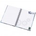  Wiro A5 Notizblock mit Hardcover und Spiralbindung