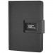  SCX.design O16 A5 Notizbuch mit Powerbank und Leuchtlogo