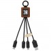  SCX.design C19 Easy to Use Kabel aus Holz mit Leuchtlogo