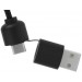  SCX.design C37 5-in-1 rPET Ladekabel in rundem Bambusgehäuse mit Leuchtlogo