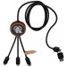  SCX.design C37 5-in-1 rPET Ladekabel in rundem Bambusgehäuse mit Leuchtlogo