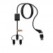  SCX.design C48 CarPlay 5-in-1 Ladekabel mit Leuchtlogo
