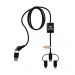  SCX.design C48 CarPlay 5-in-1 Ladekabel mit Leuchtlogo