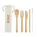Besteck-Set Bambus