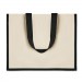 Jute/Canvas Shopper 