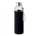 Einwandige Trinkflasche Glas