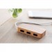 3 Port 2.0 USB Hub Bambus