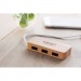 3 Port 2.0 USB Hub Bambus
