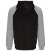  Badet zweifarbiger Kapuzenpullover Unisex