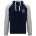  Badet zweifarbiger Kapuzenpullover Unisex